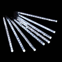 Гірлянда Трубки-сосульки Білий 50 см 8 шт