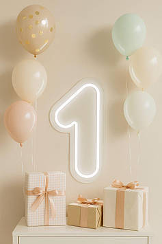 Неонова вивіска Одиничка 40×21 см