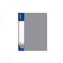 Папка с файлами А4, Economix, 30 файлов Сірий