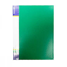 Папка з файлами А4, Economix, 30 файлів Зелений