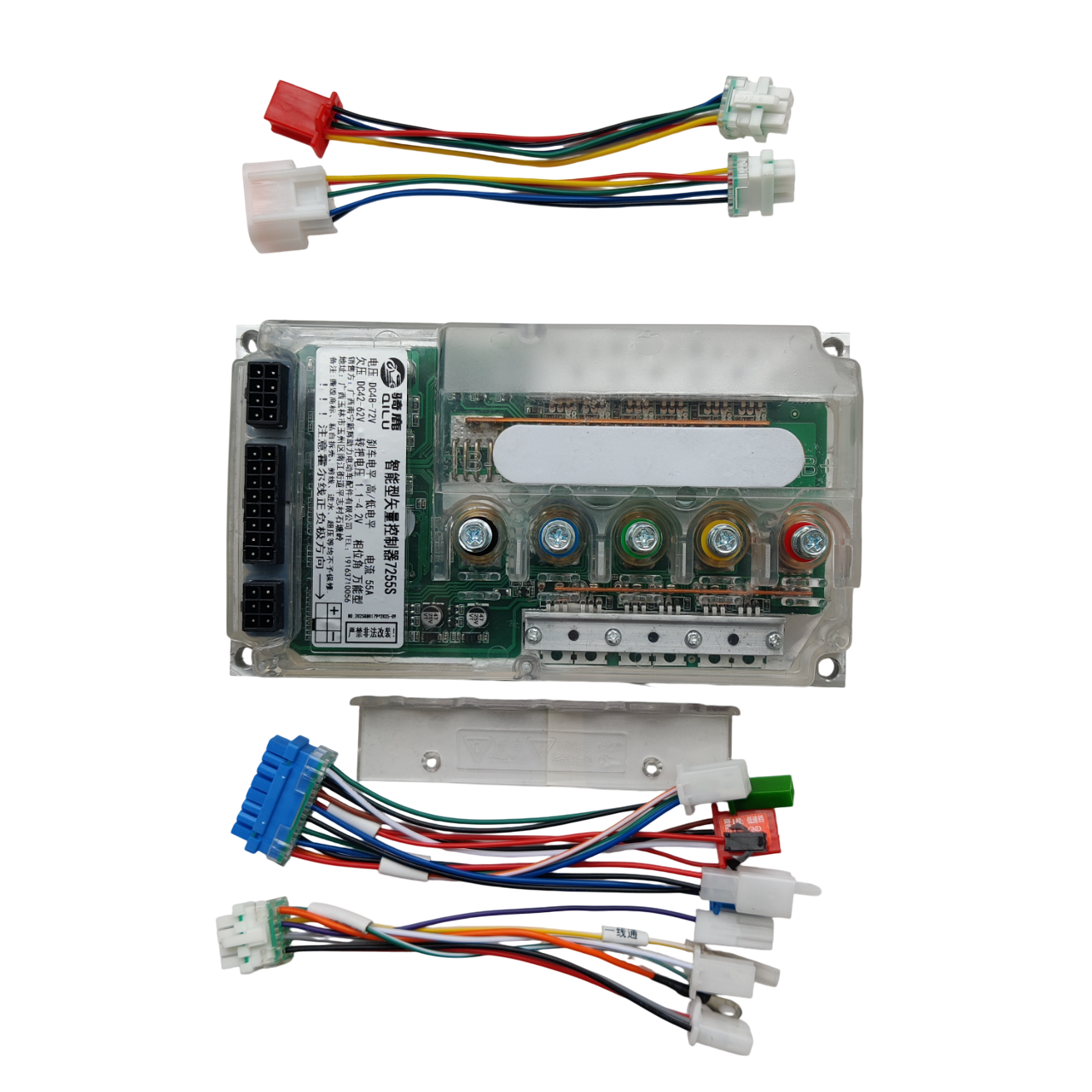 Контролер синусний 48V-60V-72V 55A 1000W-3000W QILU, фото 1