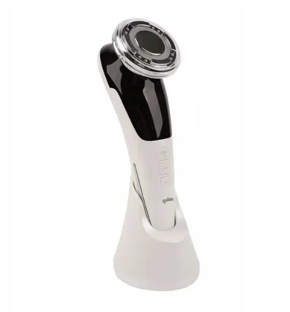 Масажер для обличчя SOULIMA 5-в-1 (безін’єкційна мезотерапія, EMS-ліфтинг, світлотерапія, тепло/холод, ультразвук), фото 1