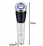 Масажер для обличчя SOULIMA 5-в-1 (безін’єкційна мезотерапія, EMS-ліфтинг, світлотерапія, тепло/холод, ультразвук), фото 4