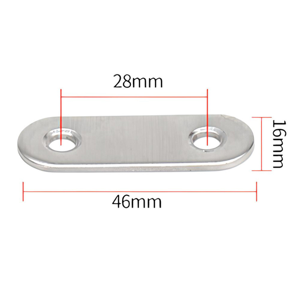 Опорна пластина Kingroon, 46*16 мм, нержавіюча сталь, фото 1