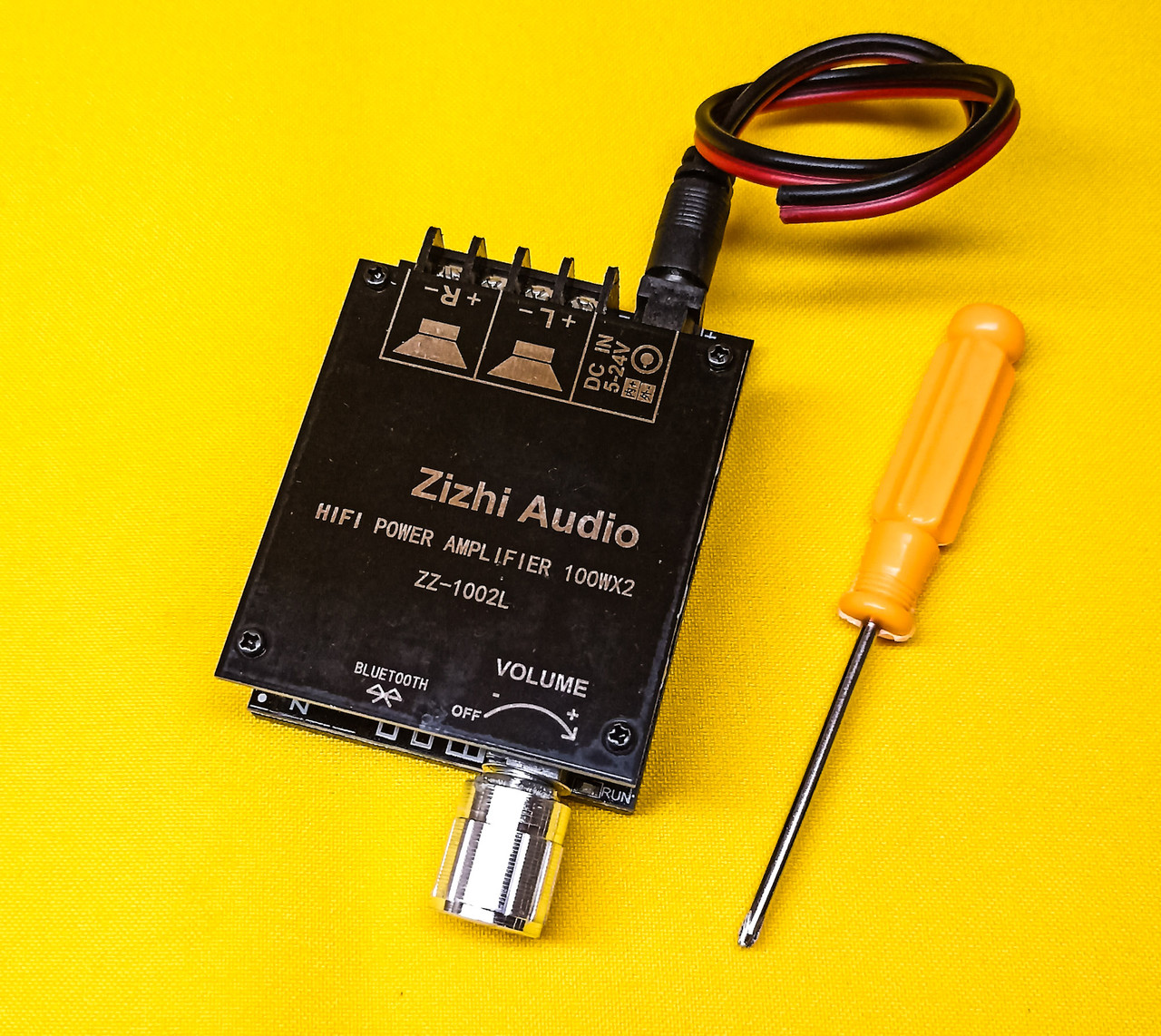 Підсилювач Zizhi ZZ-1002L, Bluetooth 5.0 2*100W, фото 1