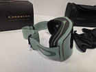 Гірськолижна маска Oakley Fall Line M (XM) Matte Jade лінза Prizm Sage Gold Iridium + кейс, фото 4