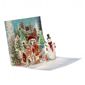 Новорічні листівки та святкова канцелярія