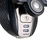 Електричний тример для бороди 5-в-1 із висувним триммером Soulima 26423, LED-індикаторами та насадками для догляду, фото 5