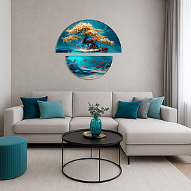 Інтер'єрна модульна картина Пейзаж. Магія природи