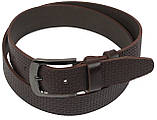 Ремінь під джинси Skipper коричневий 3,8 см, фото 2