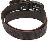 Ремінь під джинси Skipper коричневий 3,8 см, фото 3