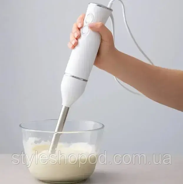Ручний занурювальний блендер 500 Вт — потужний, зручний і незамінний кухонний помічник, фото 1