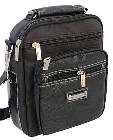 Чоловіча барсетка, сумка Wallaby greenpharm  чорна