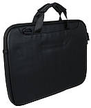 Сумка greenpharm для планшета 10,6 дюймів Essentiel B чорна, фото 5