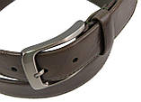 Жіночий шкіряний ремінь, пояс Farnese, Італія, сірий, фото 6