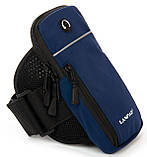 Сумка greenpharm на руку Lanpad синій, фото 2