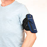 Сумка greenpharm на руку Lanpad синій, фото 6