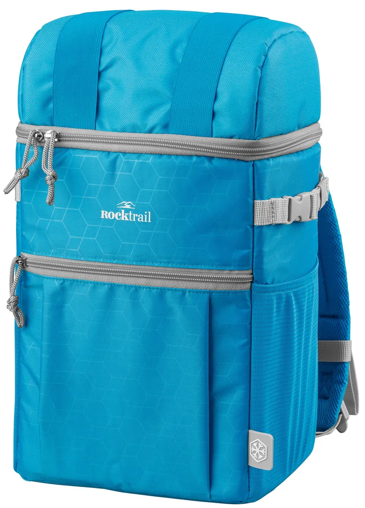 ТермоРюкзак greenpharm  для продуктів 10L Rocktrail блакитний, фото 1