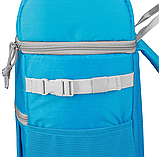 ТермоРюкзак greenpharm  для продуктів 10L Rocktrail блакитний, фото 5