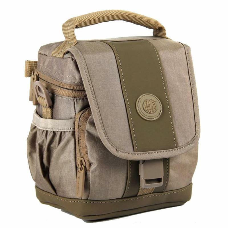 Наплічна Сумка greenpharm з відділом для фотокамери Continent бежева, фото 1