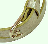 Жіночий ремінь C&A  золотистий, фото 5