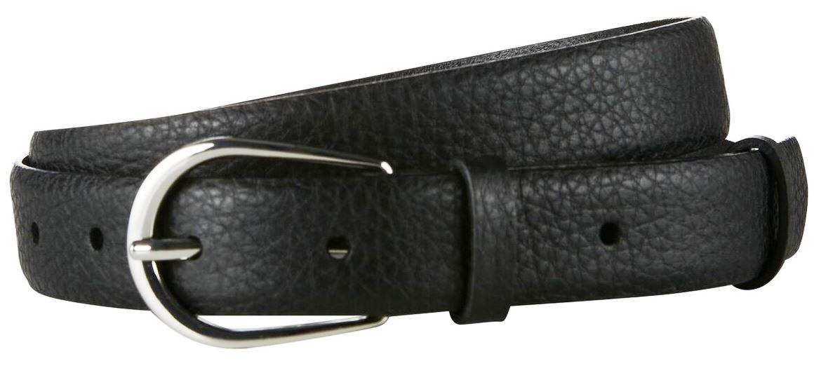 Жіночий ремінь Boccaccio Damen Ledergürtel чорний, фото 1