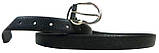 Жіночий ремінь Boccaccio Damen Ledergürtel чорний, фото 2