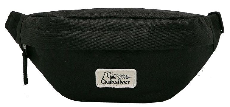 Сумка greenpharm на пояс, бананка Quiksilver Pubjug чорна, фото 1