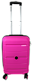 Пластикова маленька валіза з поліпропілену 40L My Polo рожева, фото 2
