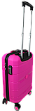 Пластикова маленька валіза з поліпропілену 40L My Polo рожева, фото 4