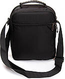 Сумка greenpharm чоловіча Lanpad тканинна, чорний, фото 4