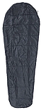Літній спальний мішок, спальник +13,6C Rocktrail чорний з салатовим, фото 3