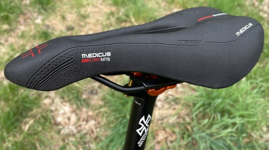 Сідло велосипедне з Memory Foam Wittkop Medicus Airflow, фото 1