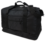 Дорожня Сумка greenpharm з відділом для взуття 40L Wallaby greenpharm чорна, фото 3