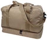 Дорожня Сумка greenpharm з відділом для взуття 40L Wallaby greenpharm бежева, фото 2