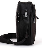 Чоловіча сумка-планшет Lanpad чорний, фото 4