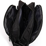 Чоловіча сумка-планшет Lanpad чорний, фото 6