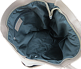 Жіноча шкіряна Сумка greenpharm на двох ручках Borsacomoda, Україна коричнева, фото 6