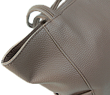 Жіноча шкіряна Сумка greenpharm на двох ручках Borsacomoda, Україна коричнева, фото 8