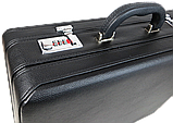 Великий дипломат з розширенням з еко шкіри Portfolio чорний, фото 8