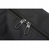 Дорожня Сумка greenpharm середнього розміру, Сумка greenpharm ручна поклажа Imiti 22L чорний, фото 6