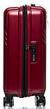 Маленька валіза на колесах їх полікарбонату 42L Sumdex червона, фото 3
