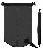 Водонепроникна сумка, гермомішок, гермочохол Trizand 20L чорний, фото 5
