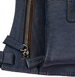 Чоловіча Сумка greenpharm Mykhail Ikhtyar синя, фото 3