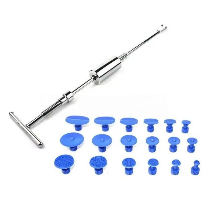 Зворотний молоток PDR для видалення вм'ятин, 18 насадок