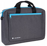 Сумка buuba для ноутбука 15,6 дюймів Dynabook Advanced сіра, фото 2