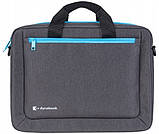 Сумка buuba для ноутбука 15,6 дюймів Dynabook Advanced сіра, фото 3
