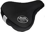 Чохол на велосипедне сідло з піни з ефектом пам'яті Crivit, фото 2