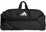 Спортивна Сумка greenpharm 32L Adidas Tiro Duffle чорна, фото 3
