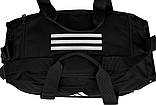 Спортивна Сумка greenpharm 32L Adidas Tiro Duffle чорна, фото 6